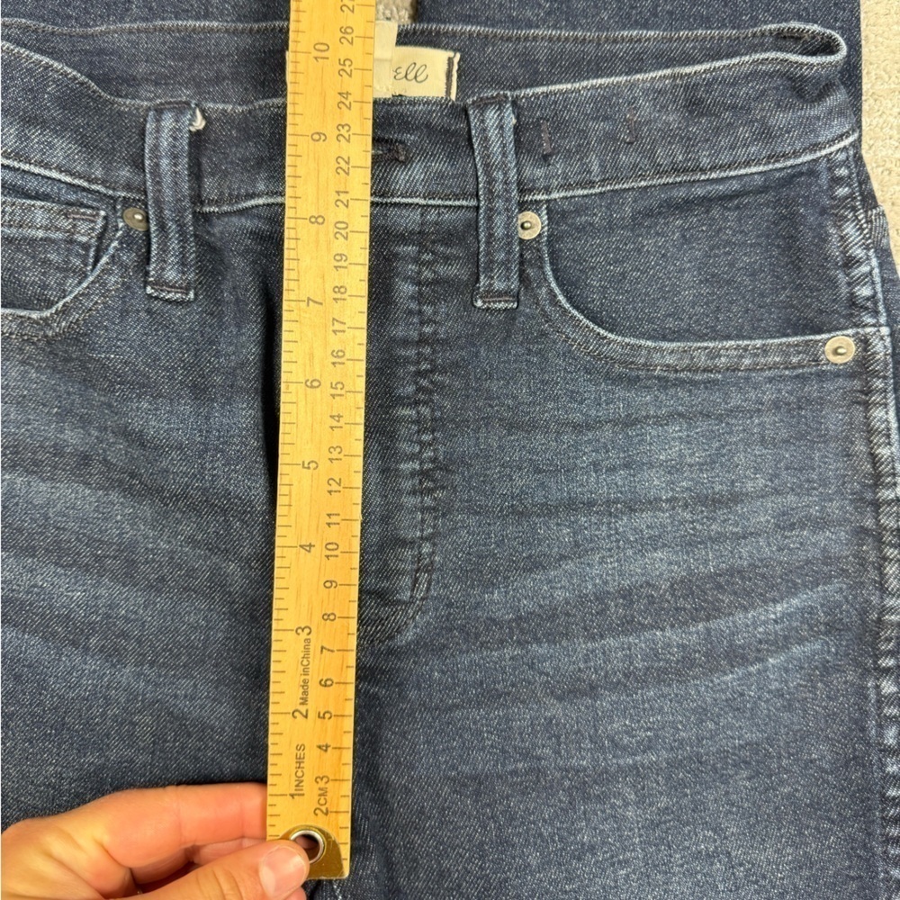 Madewell 10in High Rise Skinny Blue Jean Womens Size 25 - Picture 6 of 8